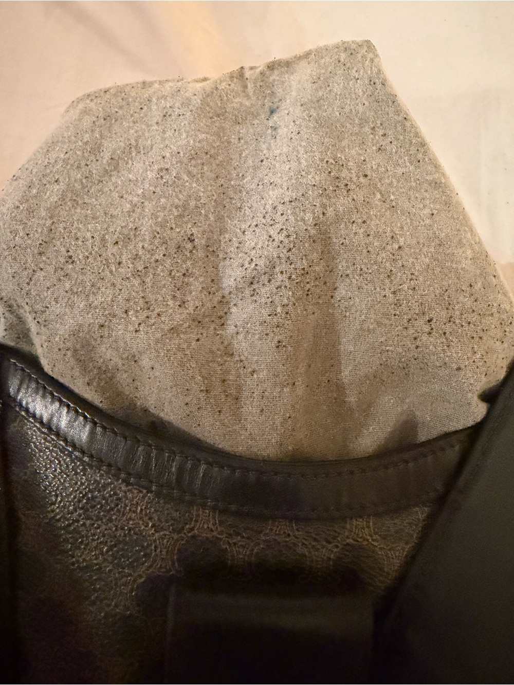 Celine SAC SEAU Leather Handbag-Vtge-Good Preowned Condition-w/Original Dust Bag - Picture 16 of 16